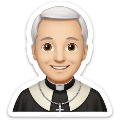 Make me a archbishop zucchheto sticker