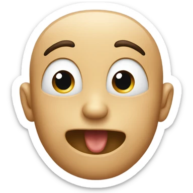 Whispering with hand sticker