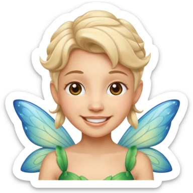 féé souriante sticker