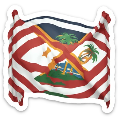 The florida flag sticker