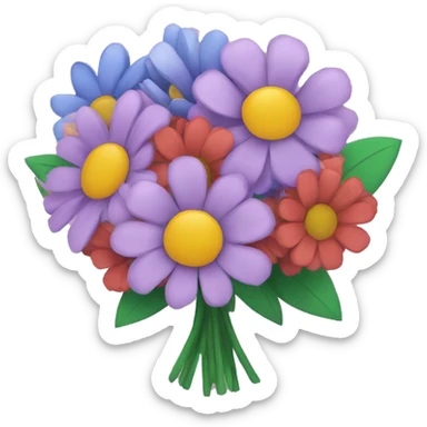 Flower bouquet  sticker