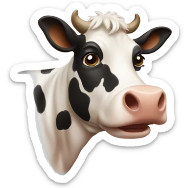 cow sticker