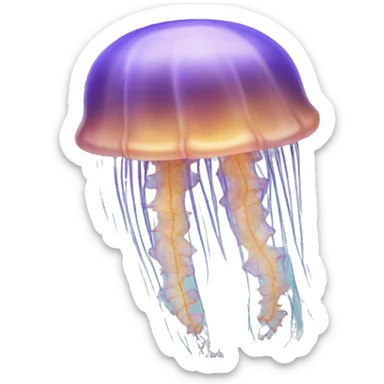 Jellyfish sticker