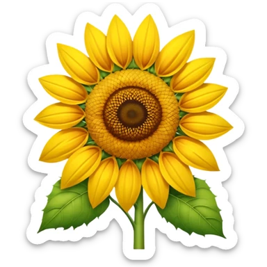 A vivid summer sunflower glowing under warm sunlight.















































 sticker