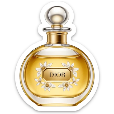 Dior perfume sticker