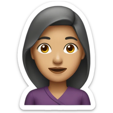 Indonesian woman sticker