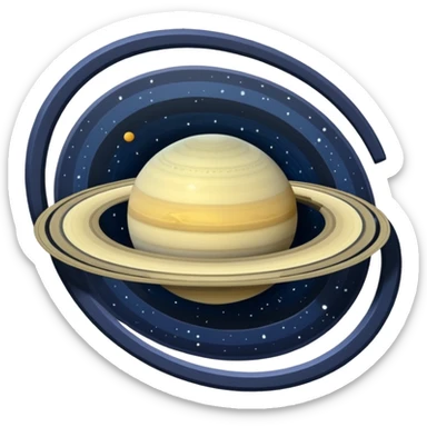 Saturn 🪐 sticker