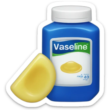 Vaseline sticker
