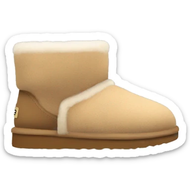 UGG slippers  sticker