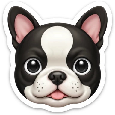 Boston terrier sticker