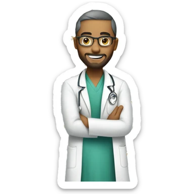 The Muslim doctor is in a hurry sticker