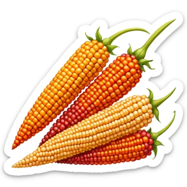 colored Sorghum sticker