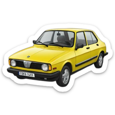 Skoda 120 sticker