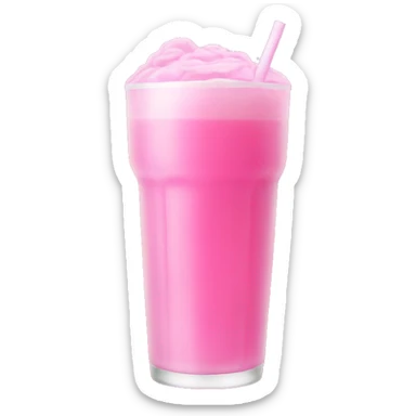 Pink drink sticker