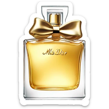 Miss Dior pefume  sticker