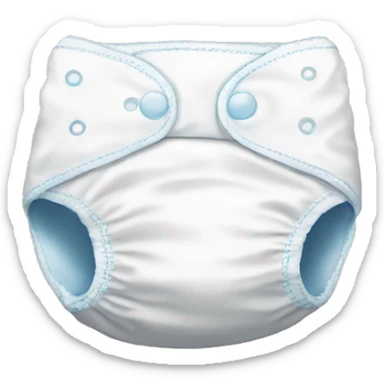 Diaper sticker