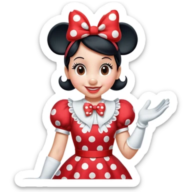 Minnie Mouse sticker