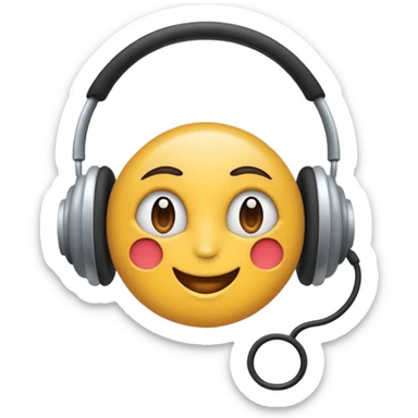 El hareketi çeken emoji sticker
