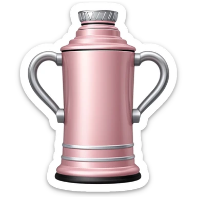 Powder pink Stanley cup sticker