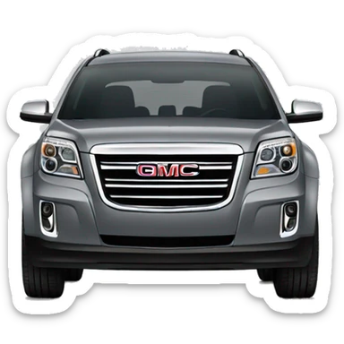 Grey GMC Terrain Car sticker