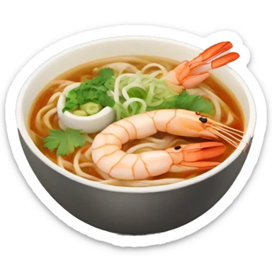 shrimp pho sticker