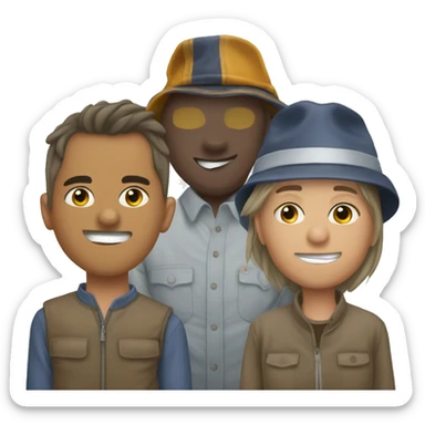 Skibidi, ohio, caseoh, gyatt sticker