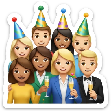 leute sollen in unsere butterbirnen community beitreteten  sticker