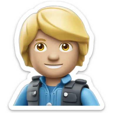 Playmobil sticker