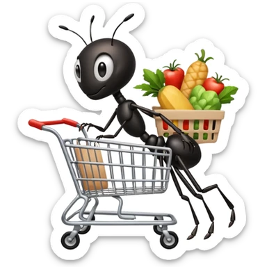 Make emoji for antistock ecommerce platform sticker