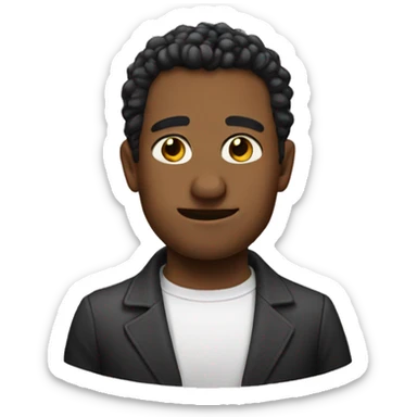 Fine but not fine sticker