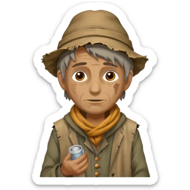beggar  sticker