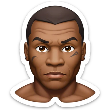 Mike Tyson sticker