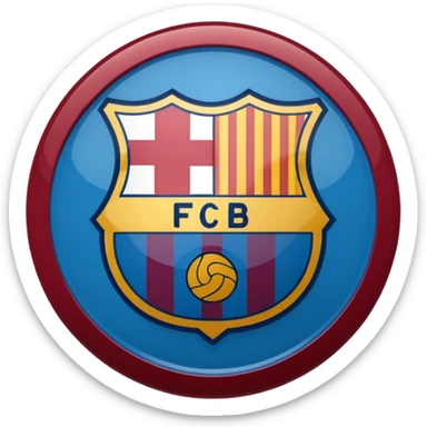 Fc Barcelona logo sticker
