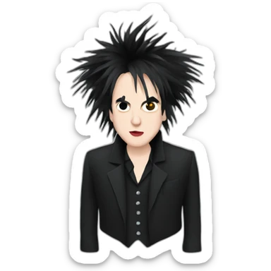 Robert Smith - The Cure sticker