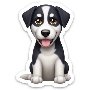 Husky labrador sticker