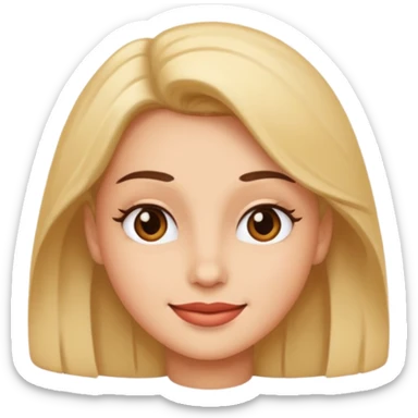 Flirty smirk sticker