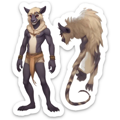  anthro vernid full body by LiLaiRa sticker