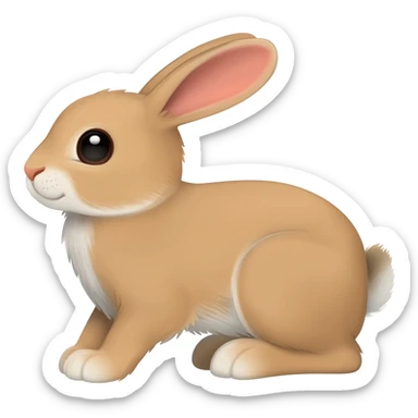 Cute Jackrabbit sticker