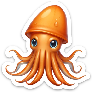 Squid sticker