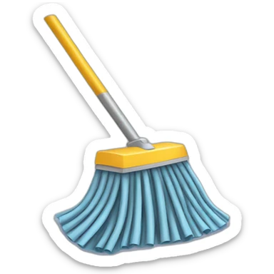 Rebal Magic floor mop sticker