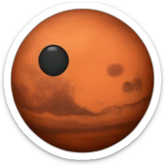 mars-planet sticker