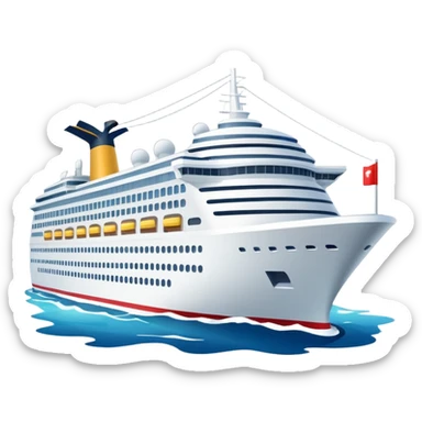 cruise ship sticker