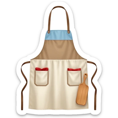 kitchen apron  sticker