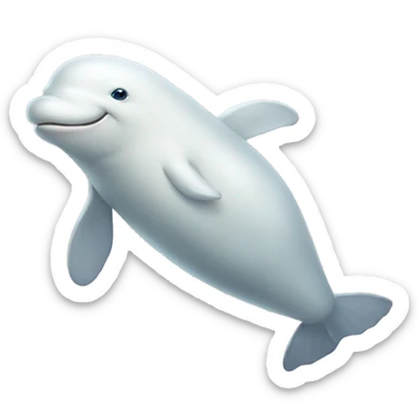 beluga sticker