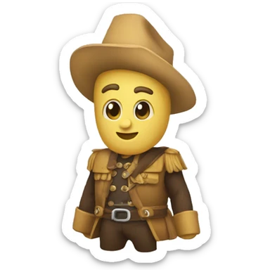 bota con lodo sticker