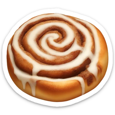 Cinnamon roll sticker