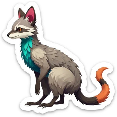 Modern Vernid-Trico-species by LiLaiRa full body sticker
