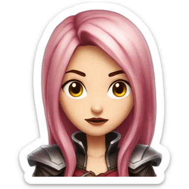 Katarina league of legends serious sticker