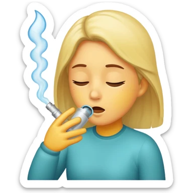 Deep breath  sticker