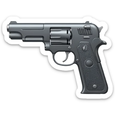 gun emoji sticker